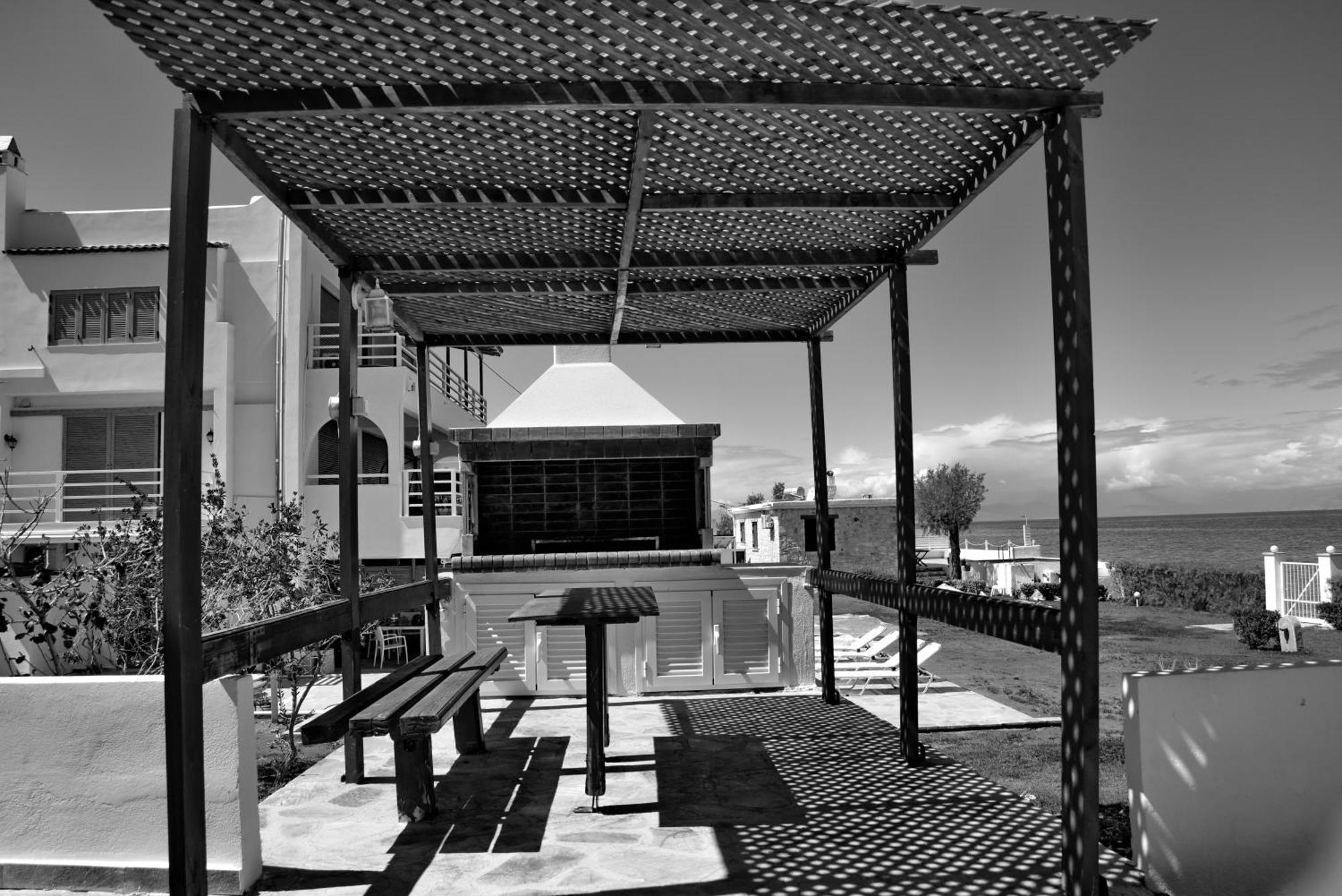 Antorina Beachfront Villas With Private Pools Kamari  Exterior foto